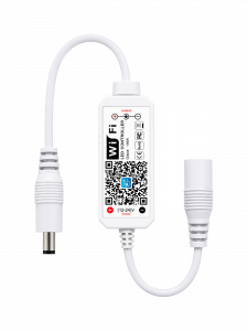 Огонек OG-LDL21 LED контроллер DC 12-24В (Wi-Fi,один цвет, 5.5мм)
